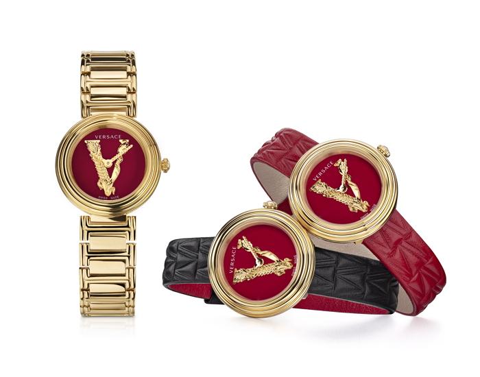 Versace 2021春夏腕錶突顯 Versace Virtus 主題，也增添一抹精緻質感