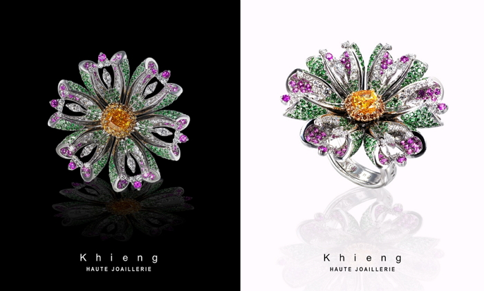 方國強高級訂製珠寶捎來春意，以珠寶譜出最浪漫的「Spring Song春之頌」